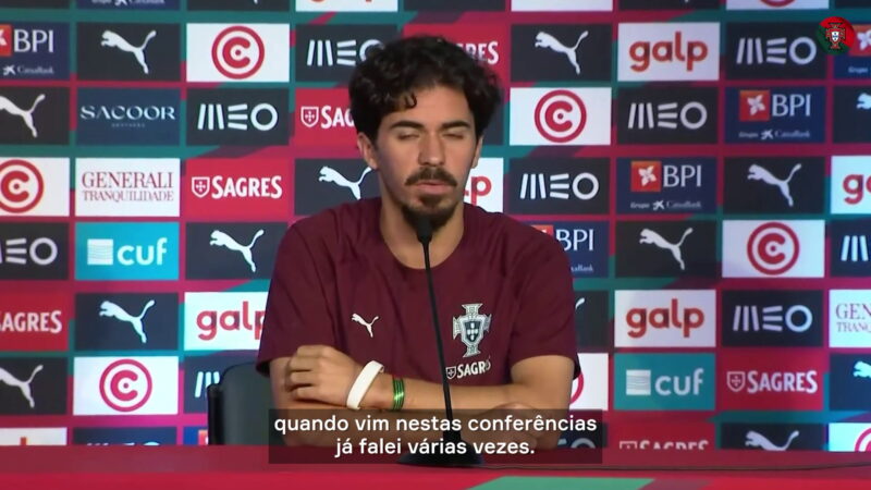 Vitinha rejeita rótulo de favorito para Portugal na Copa: “Não usaria essas palavras”