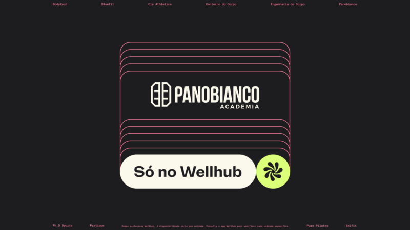Wellhub amplia parceria exclusiva com a Panobianco e amplia acesso de clientes corporativos