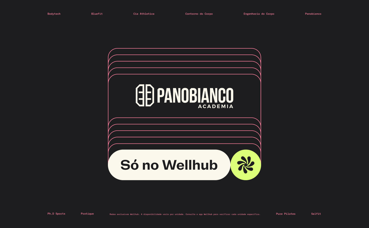 Wellhub amplia parceria exclusiva com a Panobianco e amplia acesso de clientes corporativos