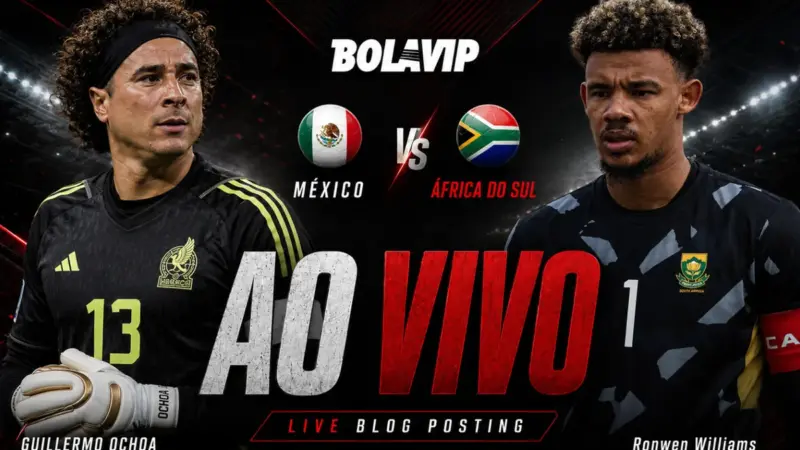 México vence África do Sul por 2 a 0 na abertura da Copa do Mundo em partida marcada por três expulsões