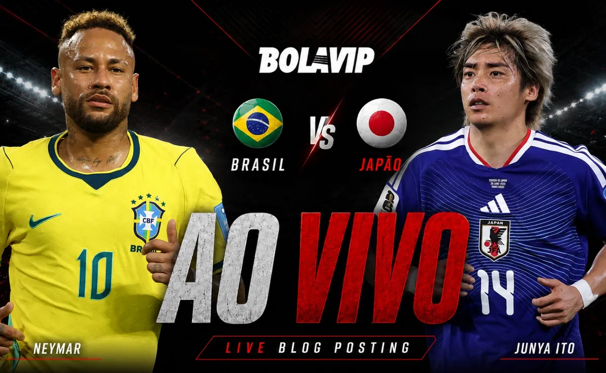 Japão abre o placar contra o Brasil com gol de Sano em duelo pela Copa de 2026