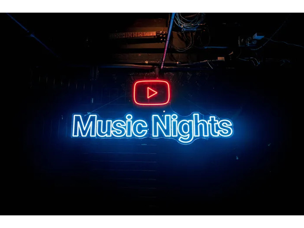 YouTube lança Music Nights e aposta em shows exclusivos para ampliar alcance de novos álbuns