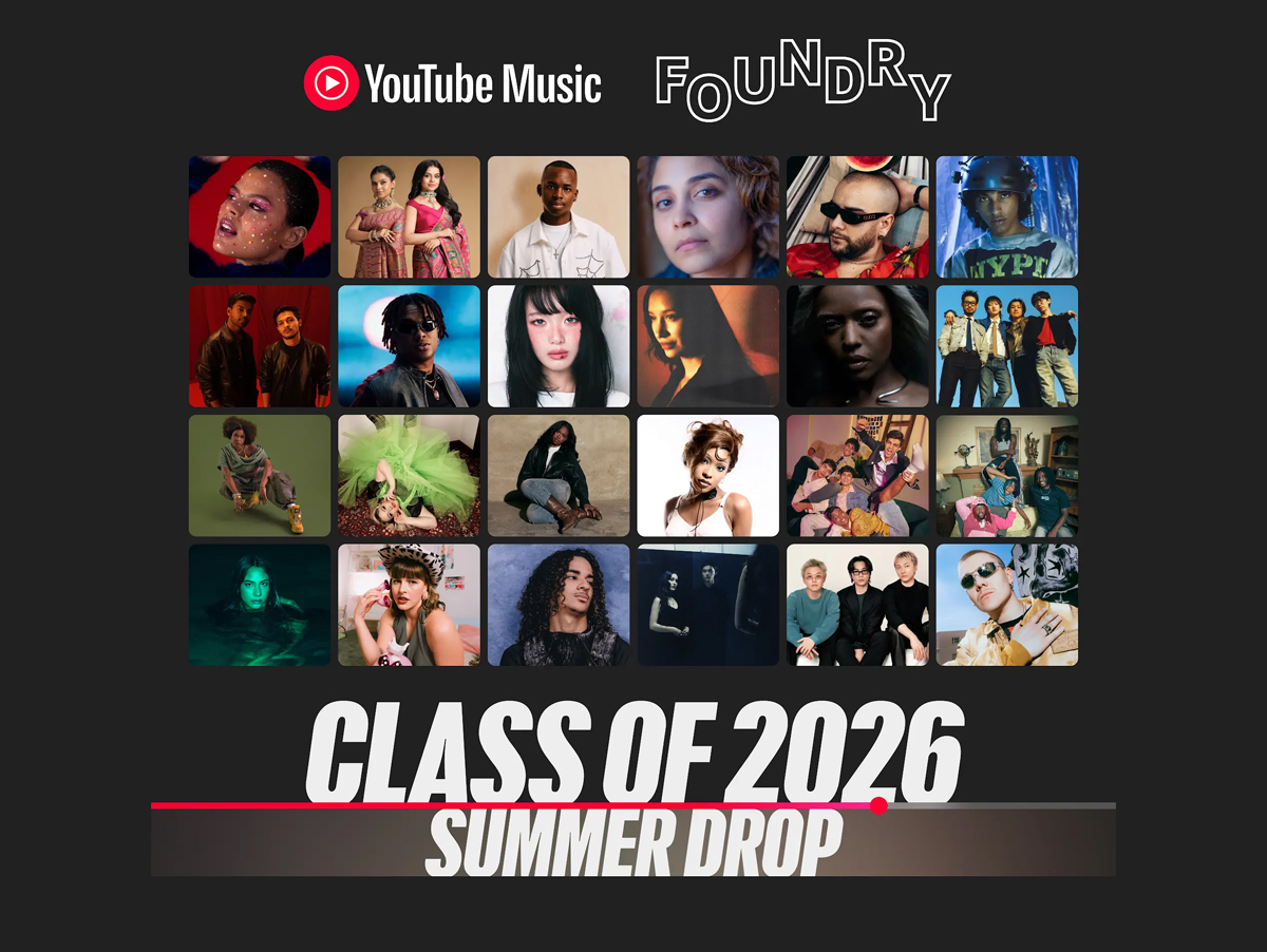Saiba mais sobre youtube music revela turma 2026 do programa foundry e inclui três brasileiros