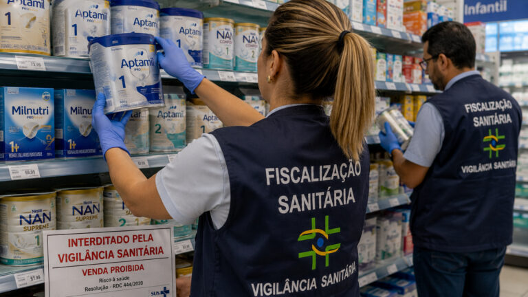 Anvisa determina recolhimento de fórmula infantil por irregularidades e alerta para riscos a lactentes