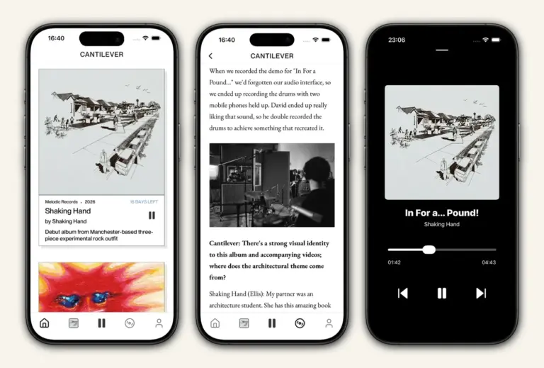 Conheça curated music-streaming service cantilever raises £250k from independent labels