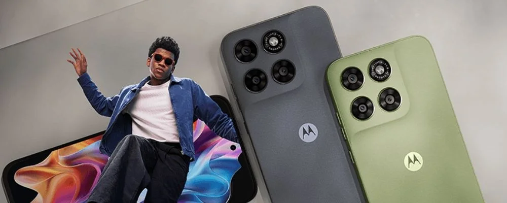 Moto G67 com fone Moto Buds Bass tem combo em promoção nas Casas Bahia