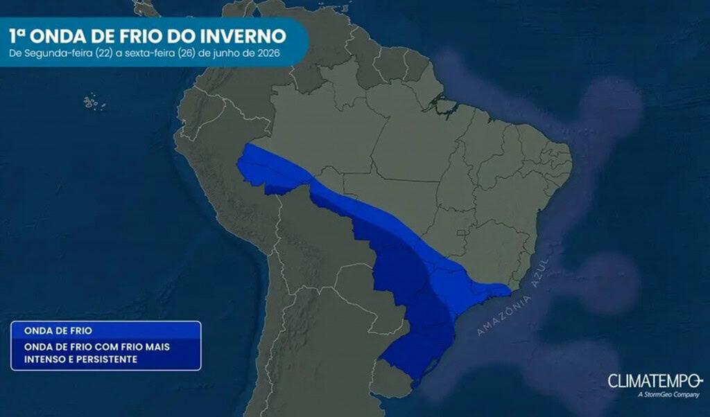 Inverno começa com El Niño, onda de frio inicial e previsão de calor ao fim da estação
