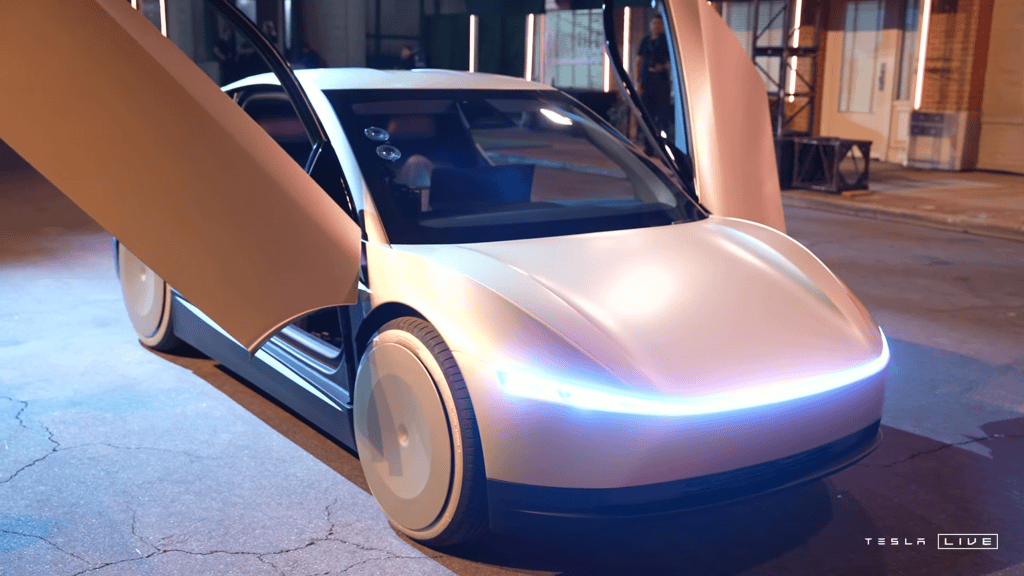 Tesla inicia testes em Austin com Cybercab sem volante nem pedais