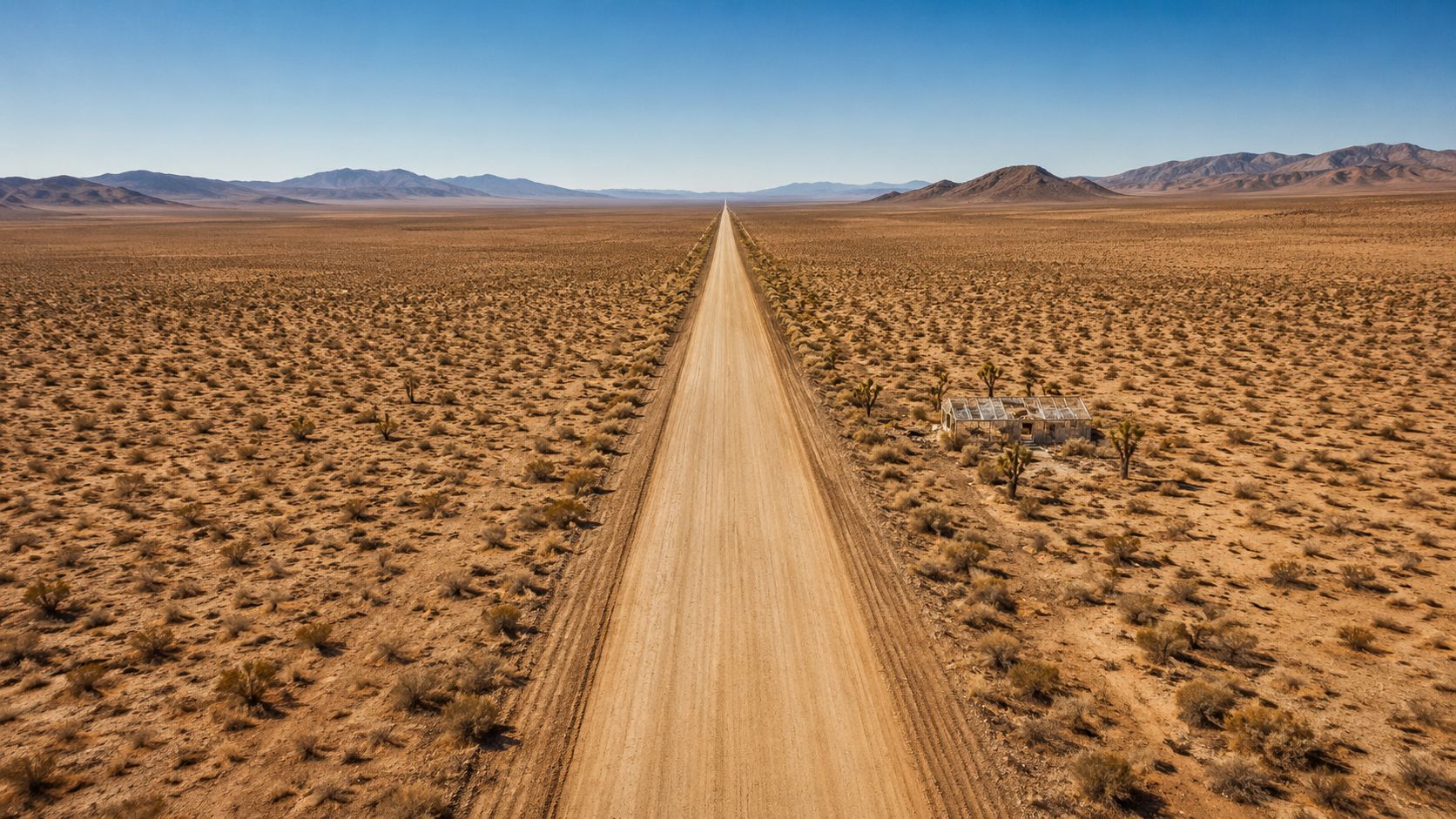Conheça essa estrada misteriosa corta quase 80 km no deserto em linha reta e não tem nome oficial no google maps