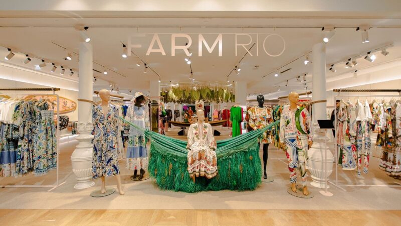 Azzas dispara na bolsa após contratar Morgan Stanley para analisar futuro da Farm Rio