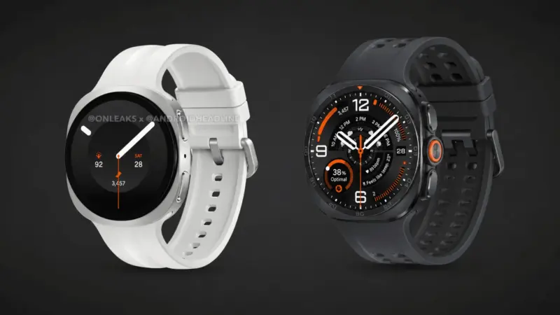 Vazamento revela cores e tipos de pulseiras dos Galaxy Watch 9 e Watch Ultra 2