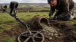 Detectorista encontra entre 10 mil e 15 mil moedas romanas em vasos de barro no País de Gales