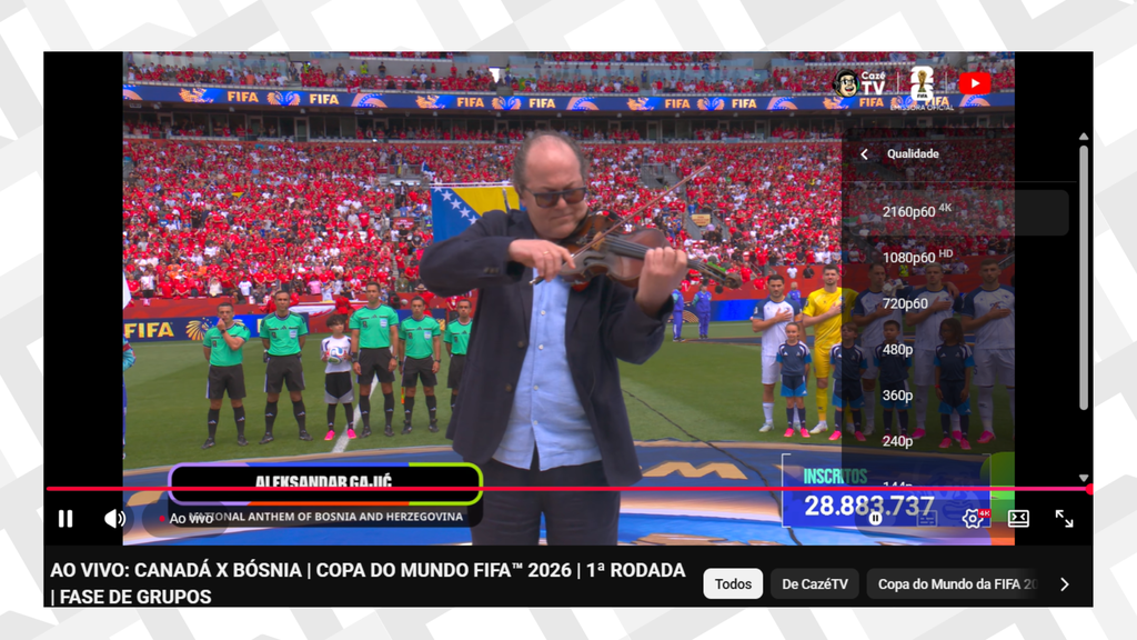 Como assistir aos jogos da Copa do Mundo em 4K