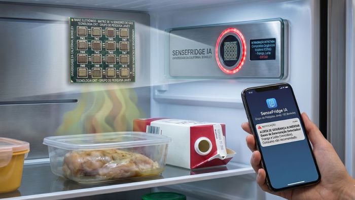 Geladeira do futuro poderá ter “nariz eletrônico” para identificar alimentos estragados