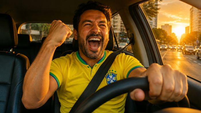 Buzinaço nas ruas durante a Copa do Mundo 2026 pode render multa e pontos na CNH