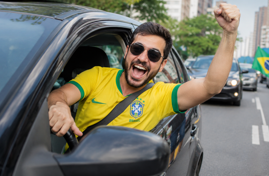 Buzinaço nas ruas durante a Copa do Mundo 2026 pode render multa e pontos na CNH