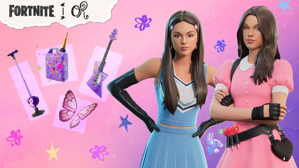 Olivia Rodrigo chega ao Fortnite com dois trajes, itens cosméticos e modo karaokê