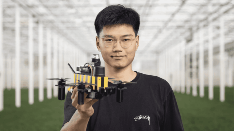 Drone inspirado em abelhas navega autonomamente sem GPS