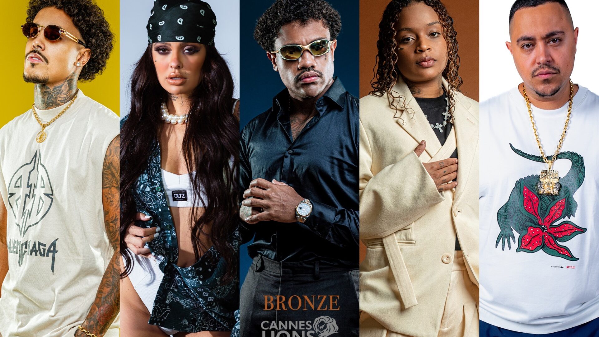 GR6 leva funk ao Cannes Lions 2026 e conquista Bronze com campanha de impacto social para o UNAIDS Brasil com MC Davi, MC Dricka, MC Livinho, MC Mari e Dj Perera