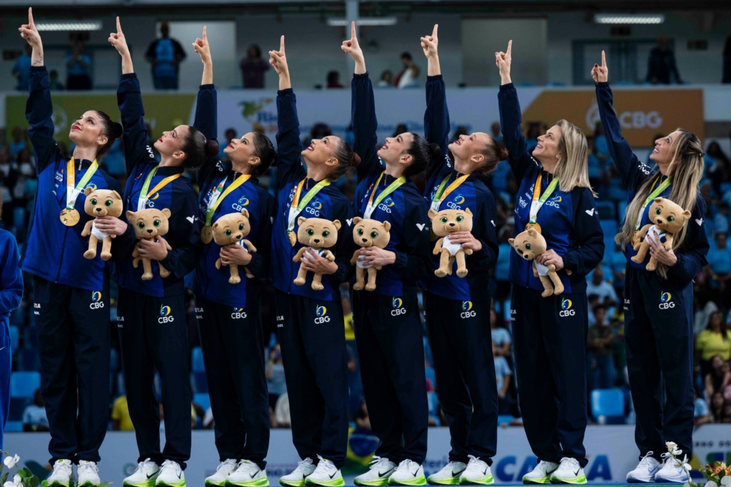 Entenda como brasil conquista dois ouros no pan-americano de ginástica rítmica e mira mundial