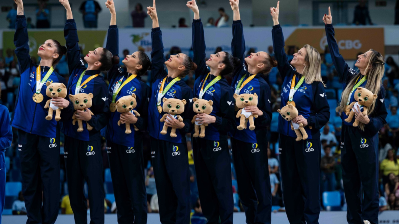 Entenda como brasil conquista dois ouros no pan-americano de ginástica rítmica e mira mundial