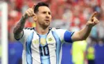 Messi perde pênalti, mas marca duas vezes e garante vitória da Argentina sobre a Áustria; torna-se maior artilheiro em Copas