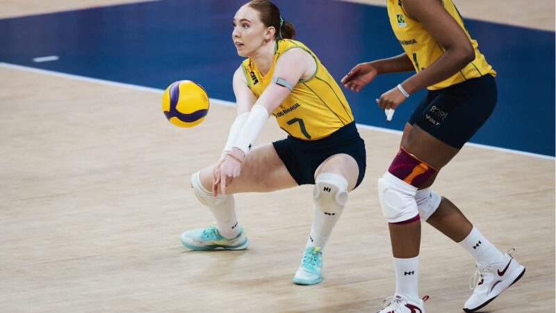 Galeria de fotos registra confronto entre Brasil e Bélgica na Liga das Nações de Vôlei Feminino