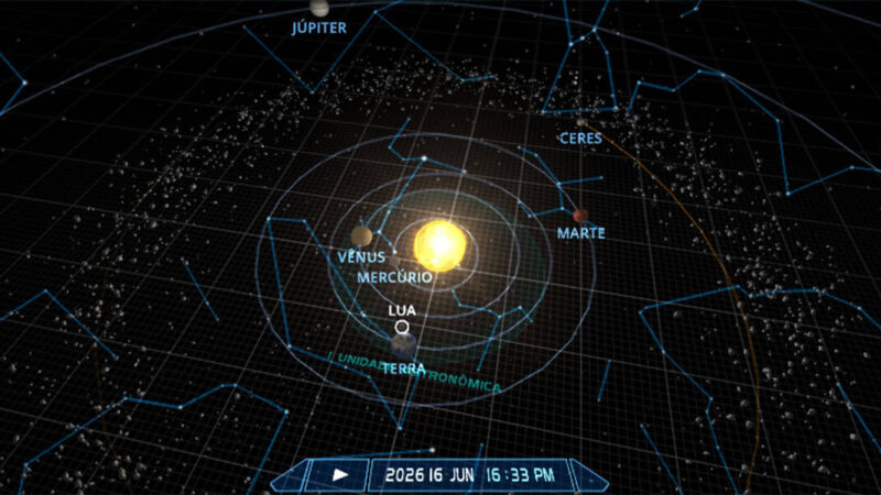 15/04/2016 — Lua aparece próxima a Mercúrio em conjunção; há pouco tempo para observar