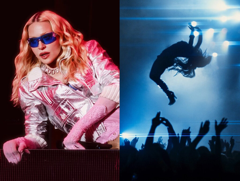 Conheça com sabrina carpenter e beijo em banheiro, novo filme de madonna é aclamado em pré-estreia