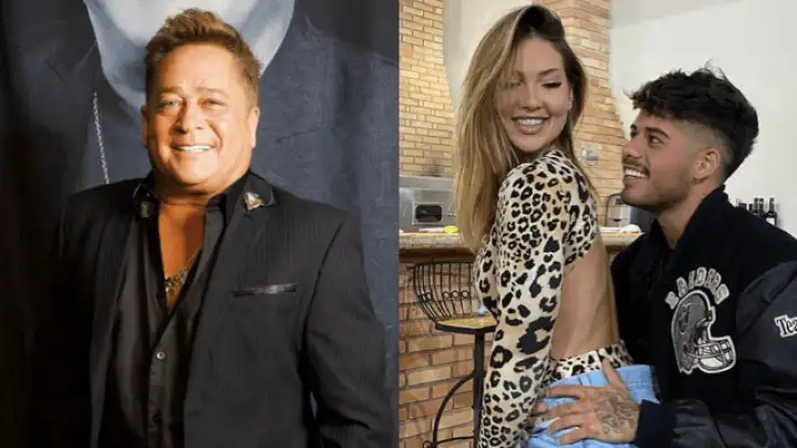 Entenda como leonardo é surpreendido com pergunta sobre zé felipe e virginia fonseca e brinca: “vou tomar uma”