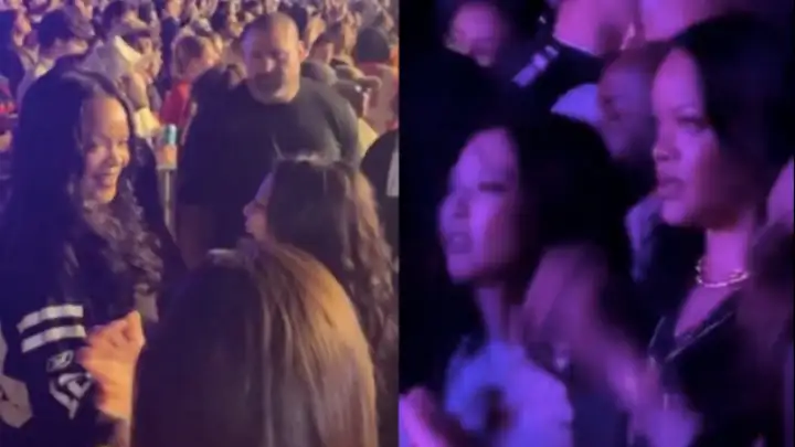 Veja como collab aÍ? rihanna e jennie, do blackpink, se encontram em festival e fãs se animam
