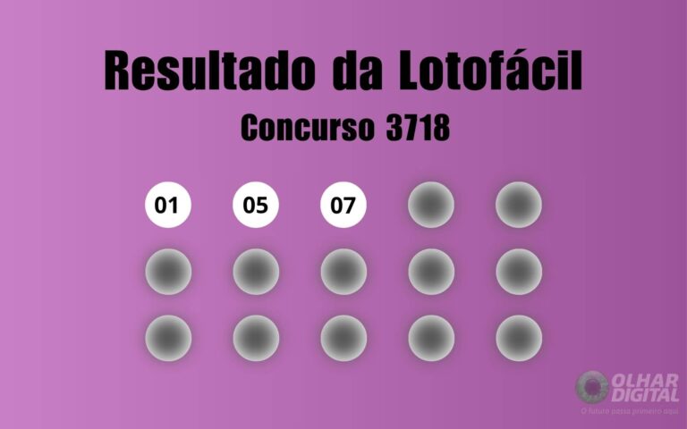 Resultado da Lotofácil 3718 (25/06/2026): veja números sorteados e informações sobre prêmio