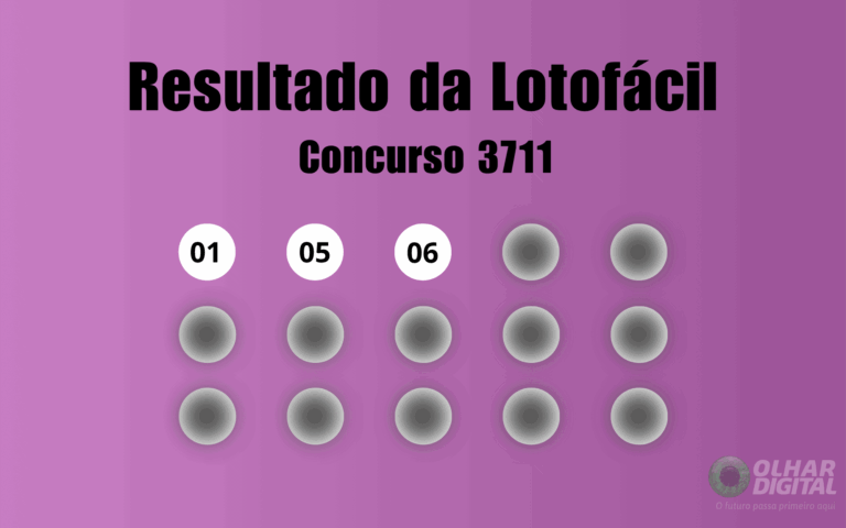 Resultado da Lotofácil — 16/06/2026: números do concurso 3711 e últimos resultados
