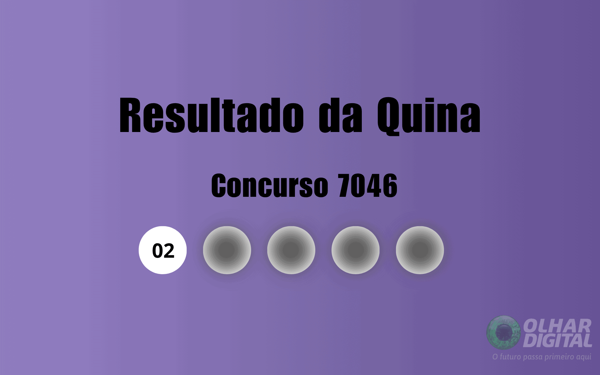 Resultado da Quina em 10/06/2026: números e ganhadores do concurso 7046