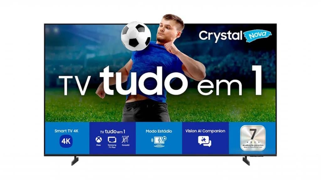 Três Smart TVs em promoção no Mercado Livre para acompanhar a Copa do Mundo