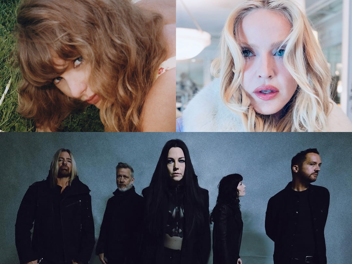 Veja como taylor swift, madonna e evanescence estão entre os lançamentos da semana!