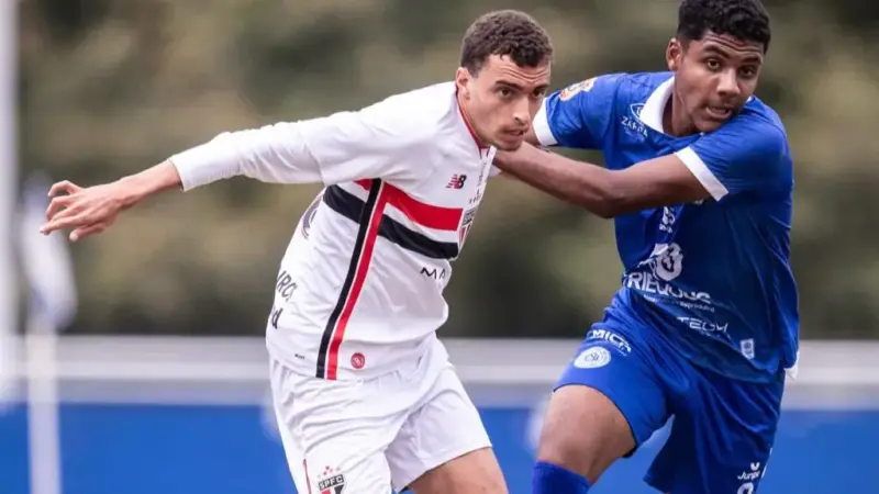 São Paulo goleia São Bento no sub-17 por 8 a 0 e vence também no sub-15 por 3 a 0
