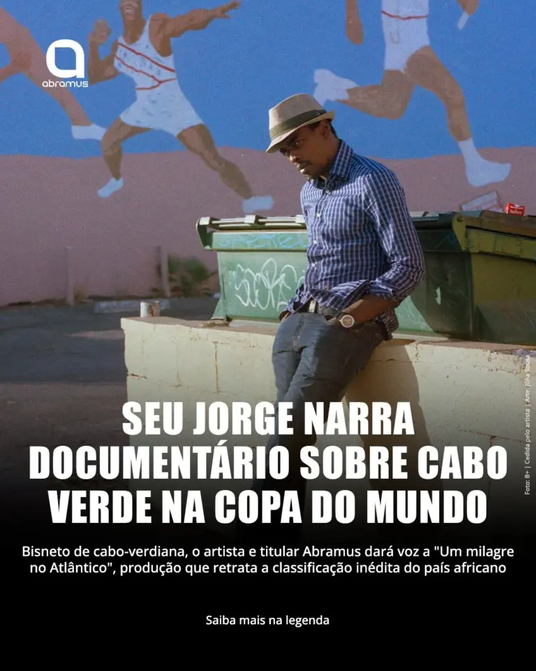 Seu Jorge será narrador de documentário sobre Cabo Verde na Copa do Mundo