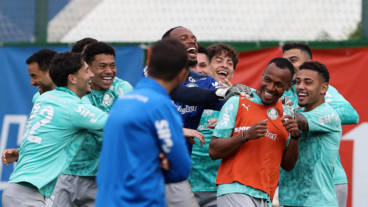 Palmeiras fará jogo-treino entre os próprios jogadores na Academia de Futebol
