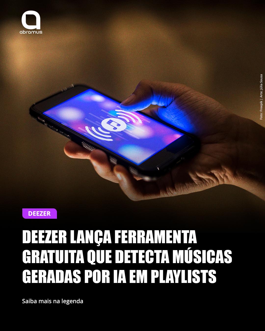 Deezer lança detector gratuito para identificar músicas geradas por IA em playlists