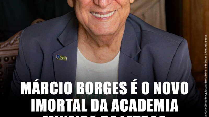 Márcio Borges assume cadeira nº 29 da Academia Mineira de Letras