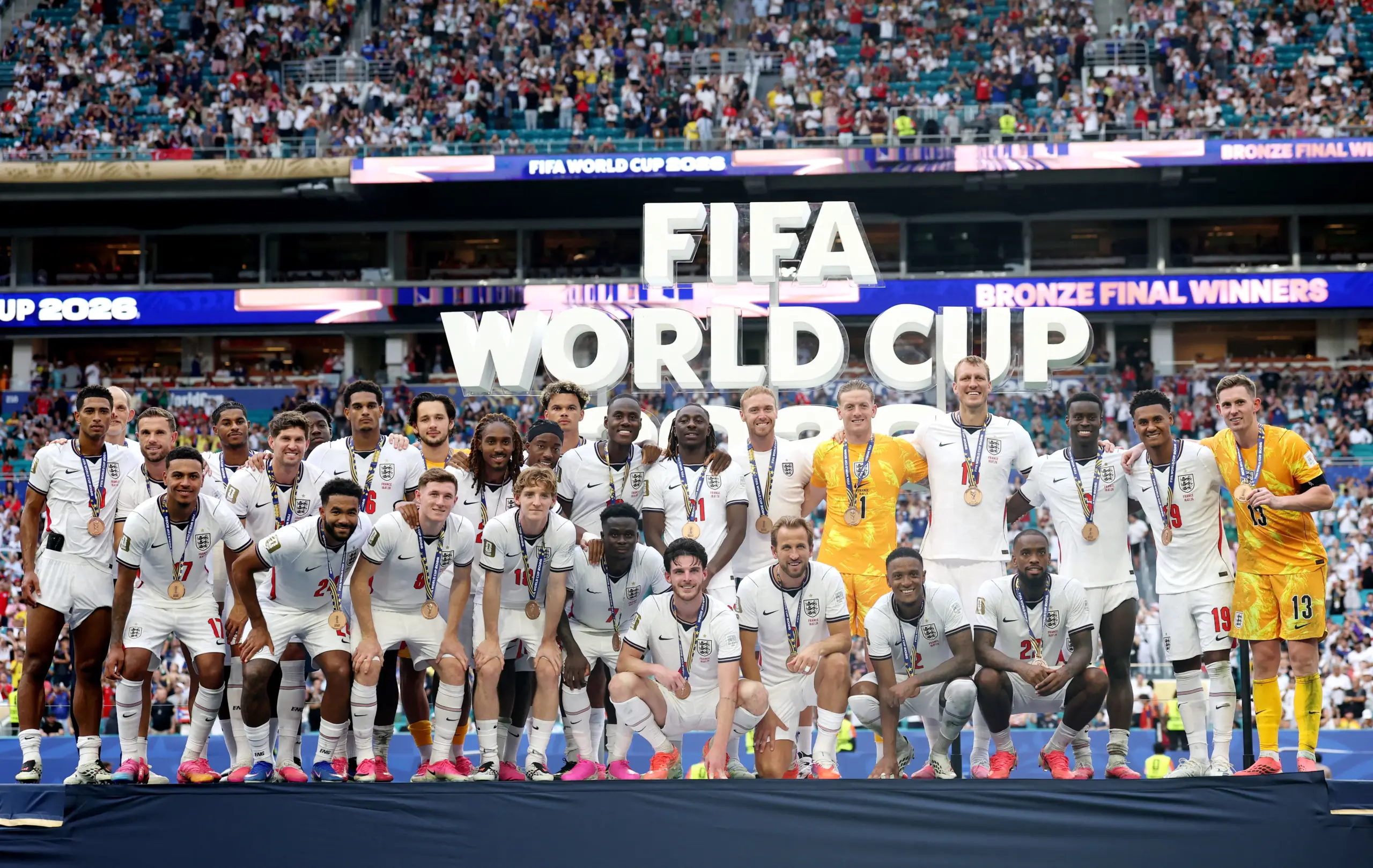 Inglaterra bate França por 6 a 4 e garante o terceiro lugar na Copa de 2026