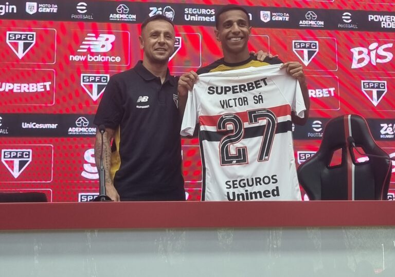 Victor Sá aponta função tática no São Paulo e projeta adaptação ao time de Dorival Júnior
