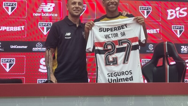 Victor Sá aponta função tática no São Paulo e projeta adaptação ao time de Dorival Júnior