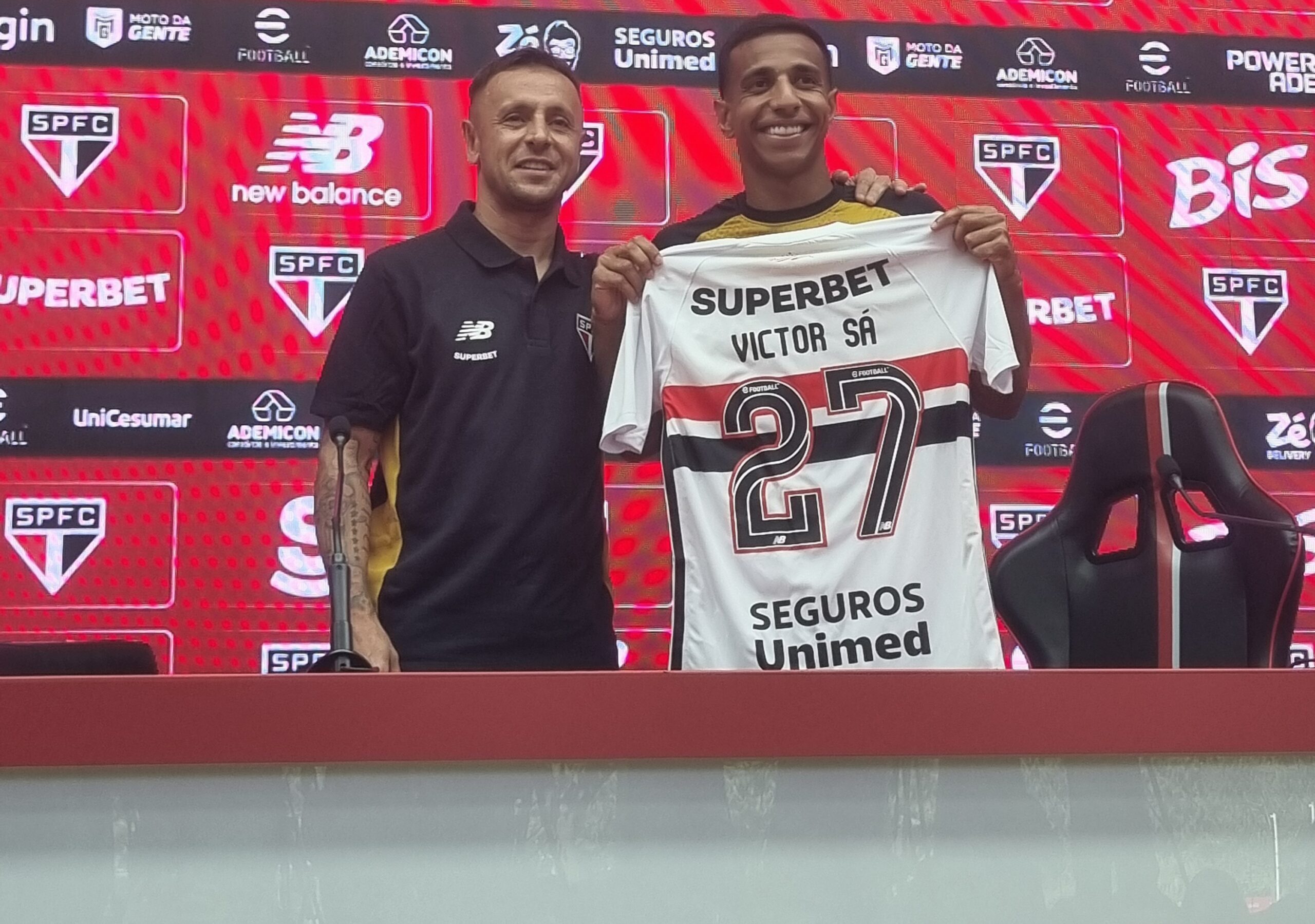Victor Sá aponta função tática no São Paulo e projeta adaptação ao time de Dorival Júnior