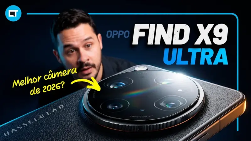OPPO Find X9 Ultra aposta em módulo de câmeras com sensores de até 200 MP