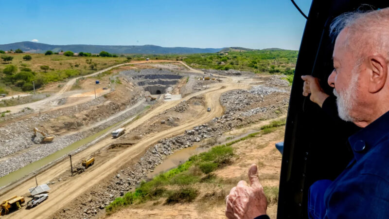 02/07/2026 — Brasil inaugura Túnel Major Sales de 6,5 km para abrir caminho às águas do São Francisco, mas erro deixa cerimônia sem fluxo