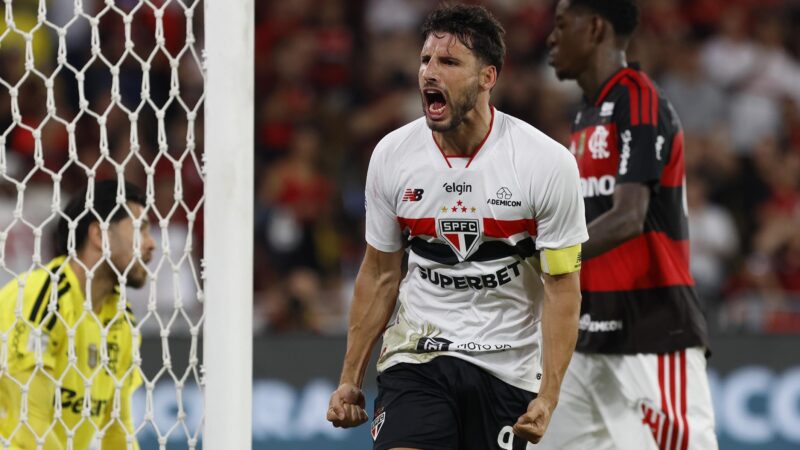 Calleri encerra jejum e marca no empate do São Paulo com o Flamengo no Maracanã