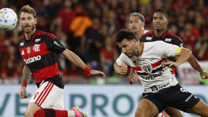 Calleri empata para o São Paulo contra o Flamengo no Maracanã