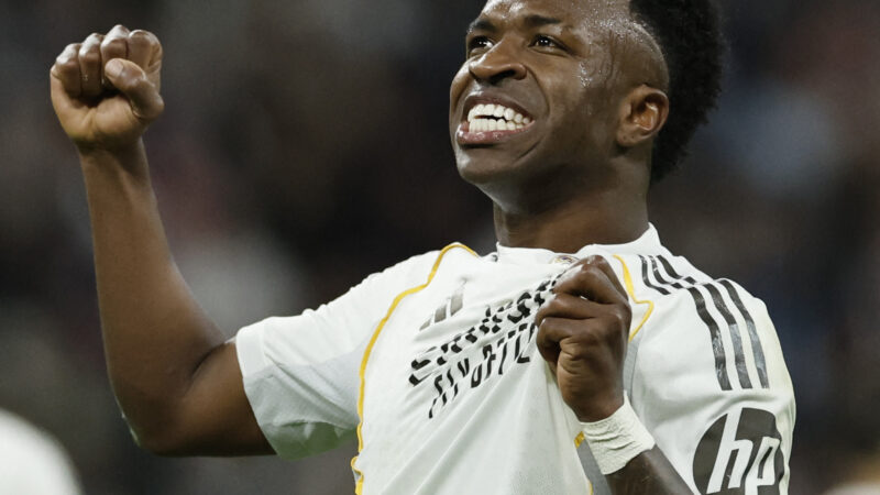 Arsenal acompanha situação de Vinicius Júnior após impasse na renovação com o Real Madrid